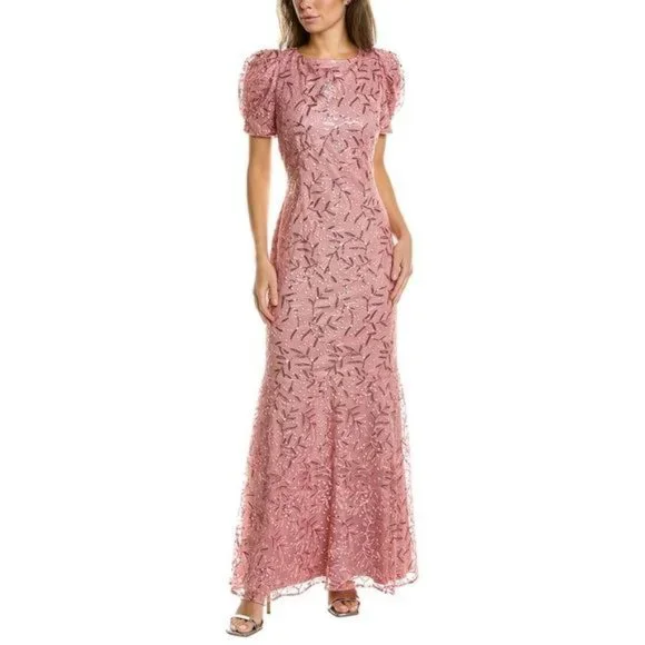 JS Collections | Dresses | Js Collections Pink Sequin Oakley Mermaid Dress  | Poshmark